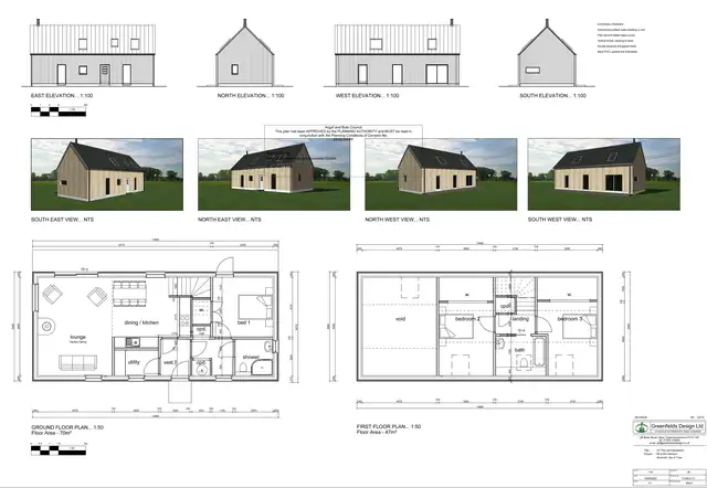 Plot South of Machair House at Scarinish, Isle of Tiree, PA77 6UH