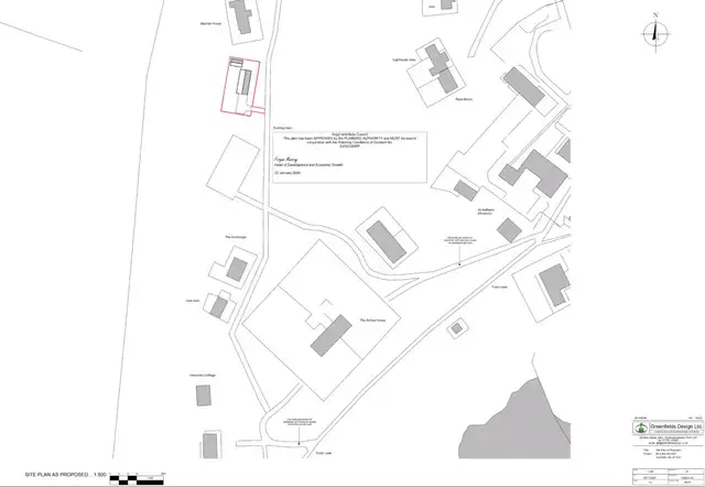 Plot South of Machair House at Scarinish, Isle of Tiree, PA77 6UH