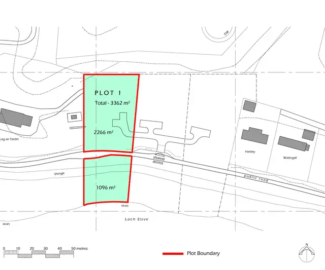 Plots 1, 2 & 3 at East of Lag an Tairbh, North Connel, By Oban, PA37 1RF