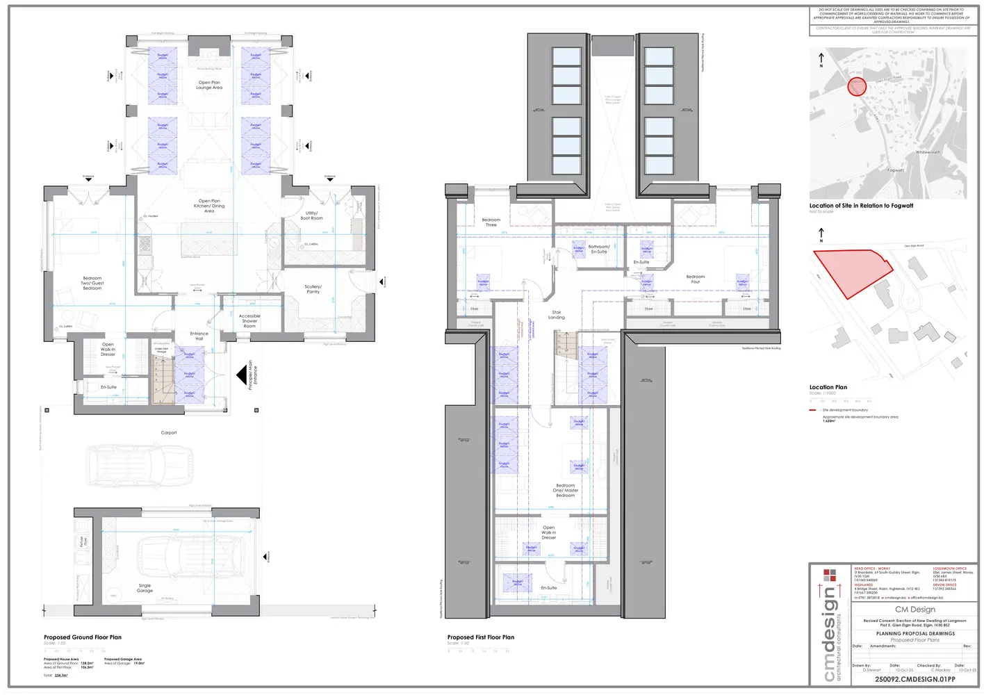 Plot 1, Glen Elgin Road, Elgin, Morayshire, IV30 8SZ