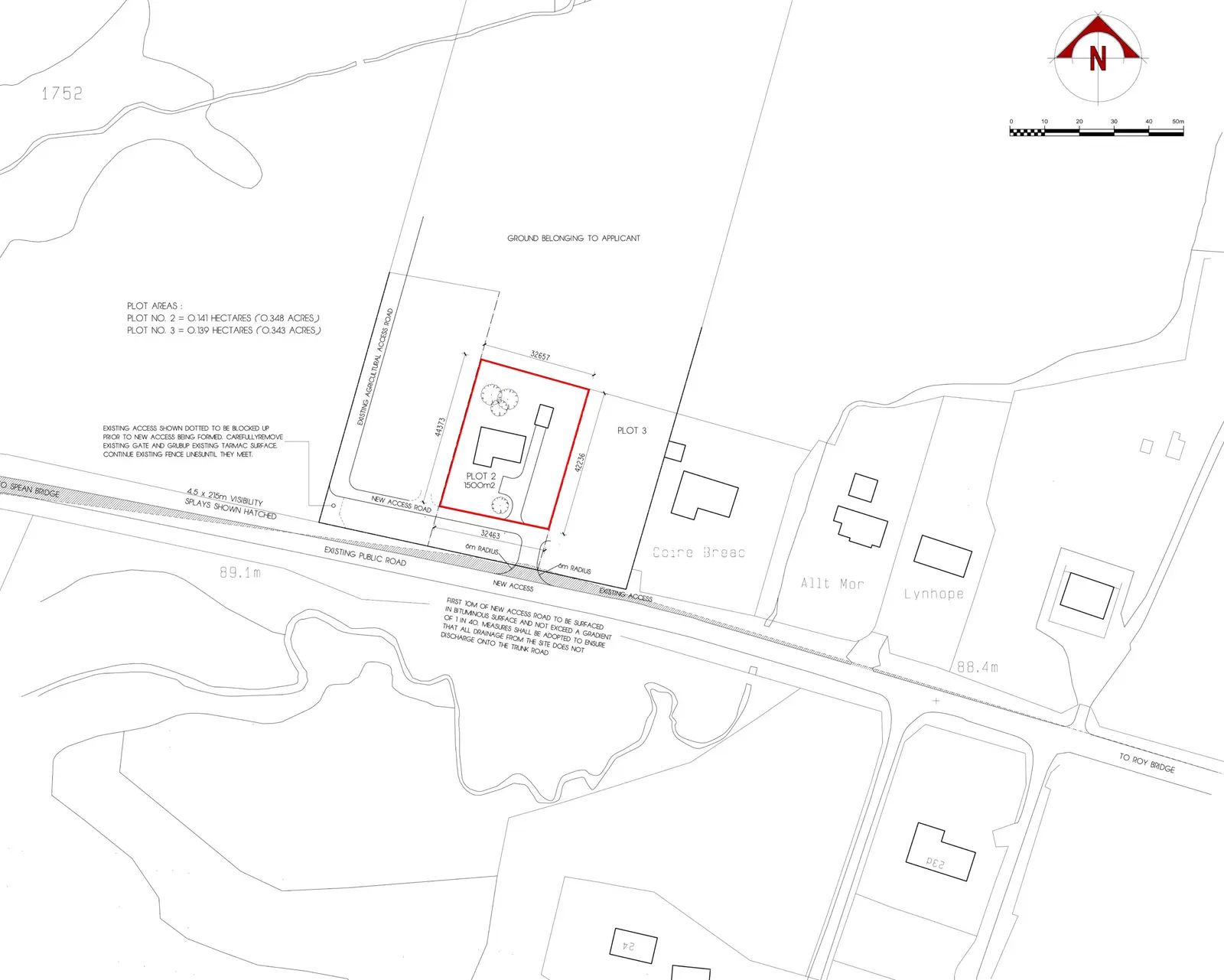 Plots 2 & 3, West of Coirebreac, Lower Inverroy, PH31 4AQ